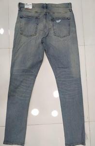 Apparels Original Branded Labels Men's Denim Cotton Zipper Fly Stretch Slim Fit <b>Work</b> Solid Lightweight <b>Jeans</b> Overalls Bangladesh - Product Image 4