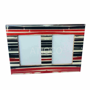 Khuôn Đôi Kính Cửa Sổ Bằng Gỗ Khung Ảnh Trong Hình Học In Hiện Đại Sang Trọng Hình Ảnh Khung Phong Cách Hình Ảnh Chủ - Product Image 2