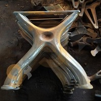 Support en fonte pour meubles, pieds de Table en fonte industrielle au Design de Style X