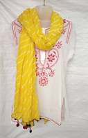 Leheriya Dupatta/stodos, pour femmes, haute qualité