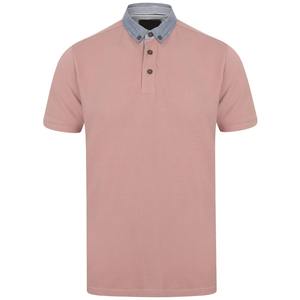 <b>Men's</b> Breathable Ultra Soft Elastic Seamless Jersey <b>Turtleneck</b> Fit Short Sleeve Golf for Shirts Casual Workout 100% Cotton - Product Image 5