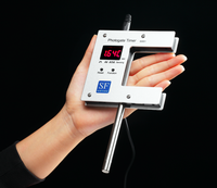 (TAIWÁN) Fotocélula Multifuncional con Temporizador para Experimentos de Física de Movimiento, Caída Libre de Newton, Proyectil, Péndulo y Rotación Armónica