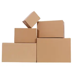Cardboard Paper Boxes Mailing Packing Shipping Box Corrugated Carton In Bulk Quantity