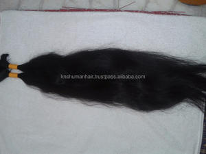 Qualité supérieure Cheveux indiens vierges non transformés de qualité supérieure Cheveux bouclés en vrac Source de donneur unique Meilleur rapport qualité-prix - Product Image 2