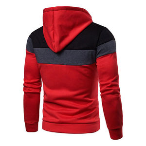 Calidad superior Último diseño Hombres Sudaderas con capucha Nueva llegada Cremallera Hombres Sudaderas con capucha Heavyweight Pullover - Product Image 4