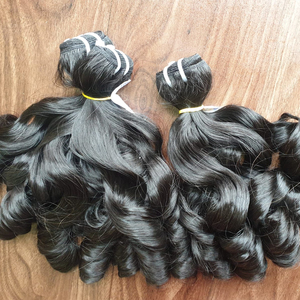 Cutícula de pelo vietnamita virgen, Pelo Rizado doble, para hacer peluca, precio al por mayor, cantidad mínima de 100gr - Product Image 1