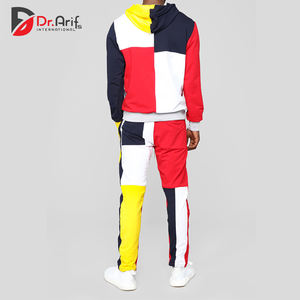 2025 alta calidad Unisex polar con capucha chándal invierno Fitness moda rayas gimnasio ropa deportiva con Logo hombres - Product Image 4