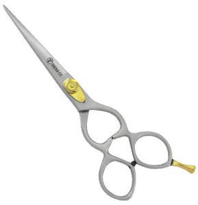 Ciseaux de barbier professionnels à lame droite J2 en acier inoxydable japonais 59-61HRC, polissage miroir, pour droitiers, pour cheveux - Product Image 1