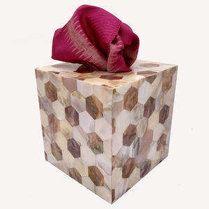 Servilletero de nácar y fregona brillante y el mejor artículo decorativo de vajilla de color para venta personalizada - Product Image 2