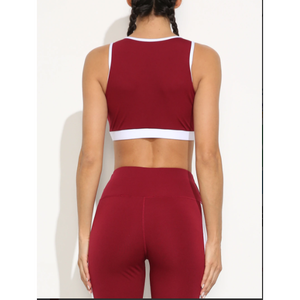 Conjuntos Deportivos de 7 Piezas para Mujer, Secado Rápido, Top de Yoga, Leggings, Espalda Descubierta, Conjuntos de Gimnasio Ajustados para Correr, 200 - Product Image 5