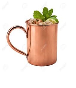 Best quality stylish Pure Copper Copper Handmade Mug for Chilled Beverage best for home and party - Product Image 1
