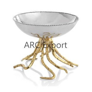 Accessoires d'éclairage de bougeoir en métal de conception d'arbre luxueux pour le verre décoratif de pièce maîtresse de Table et le bougeoir en métal - Product Image 3