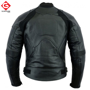 Veste de moto en cuir à la mode pour hommes, équipement de course de haute qualité, veste de moto avec protège-genoux et coudes, au prix de gros - Product Image 6