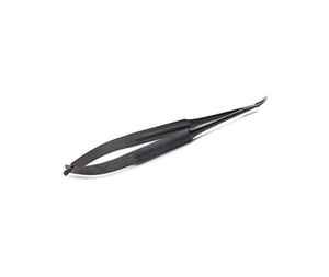 ผู้ถือเข็มไมโคร Barraquer เคล็ดลับโค้งเรียบ0.6มม. เคลือบสีดำเกรดเยอรมัน12ซม - Product Image 6