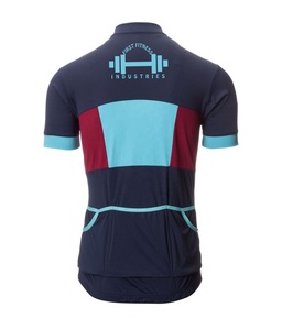 Camiseta de Ciclismo de manga corta para hombre y mujer, transpirable, de secado rápido, ropa deportiva profesional para bicicleta de montaña y carretera, logotipo personalizado - Product Image 2