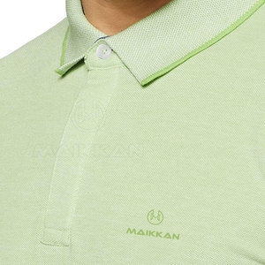 Nuevo diseño personalizado en blanco Polo 100% algodón camiseta fábrica hombres Slim Fit Polo camiseta 2025 Treading - Product Image 3