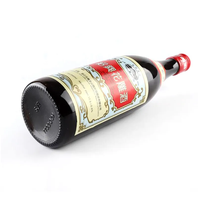 Guyuelongshan Shaoxing Huadiao Wijn Aged 3 Jaar Koken Gele Rijst Wijn 640Ml