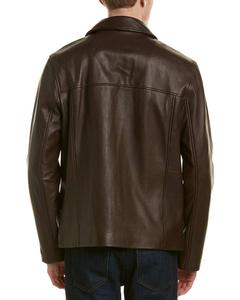 Chaqueta Cortavientos de Cuero Vacuno para Hombre, Impermeable, Resistente al Viento, Transpirable, con Cremallera, Personalizable, para Invierno y Actividades al Aire Libre - Product Image 4