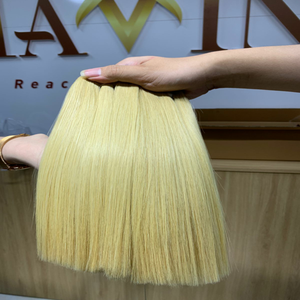 Diadema de pelo liso de hueso Rubio, calidad superior, el mejor precio al por mayor, sin enredos, sin caída, pelo virgen vietnamita - Product Image 5