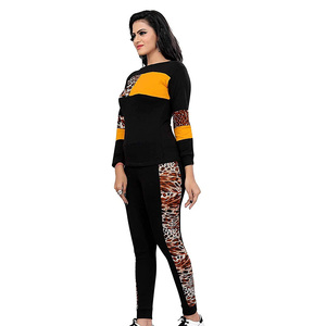 เสื้อกันหนาว2ชิ้นสำหรับผู้หญิง,ชุดวอร์มออกแบบเฉพาะสำหรับฤดูร้อนพร้อมกางเกง - Product Image 4