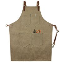 Cape de Coiffure Professionnelle Personnalisable avec Logo Tablier de Barbier Confortable Unisexe Uniforme pour Personnel d'Hôtel
