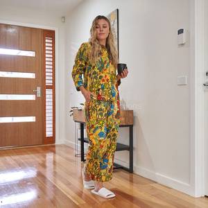 Pijama de algodón puro para dama de honor, conjunto de pijama de noche de algodón suave, regalo - Product Image 2