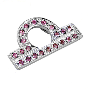 Collier pendentif rond pour femme, design naturel, best-seller, élégant, argent sterling rose avec améthyste, bijoux fins d'Inde - Product Image 1