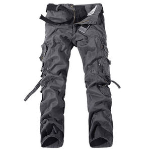 Wholesale Mens Fashion Cargo Multi- Pockets Pants Latest Styles with Custom Designing and Logos and Breathable Material - Product Image 6
