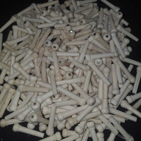 Indian Manufactured High Quality OX Bone White Guitar Bridge Pins for Acoustic Guitar & Ukulele Accessories by MA International