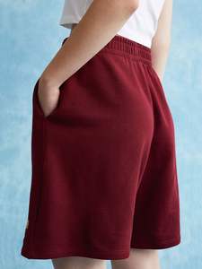 Shorts de jogging décontractés en coton éponge 2 pièces pour femmes, taille élastique, séchage rapide, respirants, qualité supérieure, vente en gros - Product Image 3