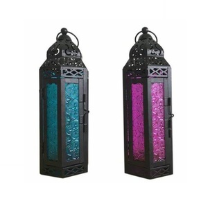Moroccan Table <b>Candle</b> Lantern Embossed Design Natural Metal Handmade for Home or Office Decoration Customization Size and Color - Product Image 5
