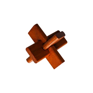 C01003 mini Luban Lock sblocca rompicapo <span class=keywords><strong>Puzzle</strong></span> Set di 5 rompicapo in legno 3D 5 <span class=keywords><strong>Puzzle</strong></span> Set <span class=keywords><strong>Puzzle</strong></span> in metallo e legno - Product Image 5