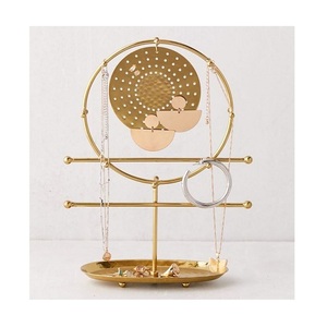 Trending Design <b>Jewelry</b> Stand Superior Quality Gold Color Metal Women <b>Jewelry</b> <b>Display</b> Stand For Home Decor - Product Image 2