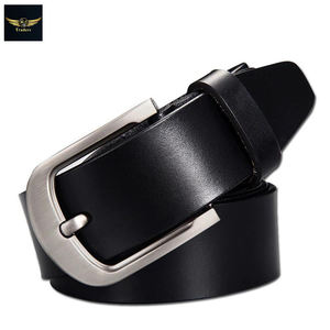 Brand Men's Quality Design PU 2nd Layer Genuine Leather Black Fashion <b>Belts</b> Male <b>Jeans</b> <b>Belt</b> Apparel Accessories for Men - Product Image 3