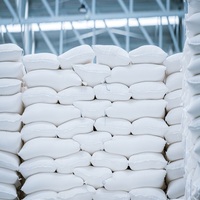 Sac tissé en PP personnalisable 25kg & 50kg réutilisable étanche à l'humidité pour l'emballage de ciment de riz et d'engrais avec logo personnalisé