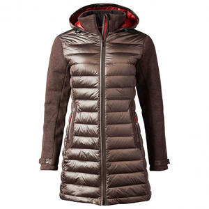 Fourniture directe d'usine manteaux de conception personnalisée légers pour femmes vêtements actifs en plein air imperméable matériel de doublure en soie du Bangladesh - Product Image 6