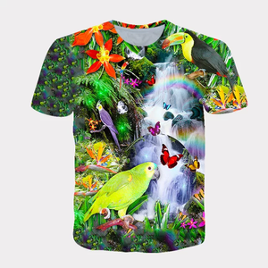 แฟชั่นใหม่ที่กำหนดเองสไตล์3D พิมพ์เสื้อยืดสำหรับผู้ชาย2021 - Product Image 5