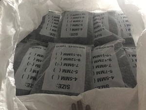 Galets naturels vietnamiens pour décoration de jardin, 5 m, pierres décoratives, aménagement paysager, pavé, couleur noire, toutes tailles, pierres bicyclette - Product Image 5