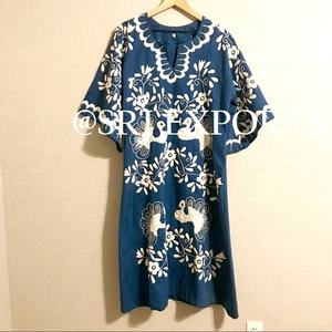 Robe élégante brodée blanche, de Style mexicain, magnifique robe élégante à manches courtes, tunique d'été et de printemps, - Product Image 5