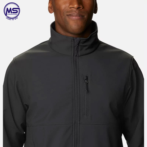 Veste d'hiver Softshell haute performance pour hommes col montant vente en gros pas cher de haute qualité - Product Image 5