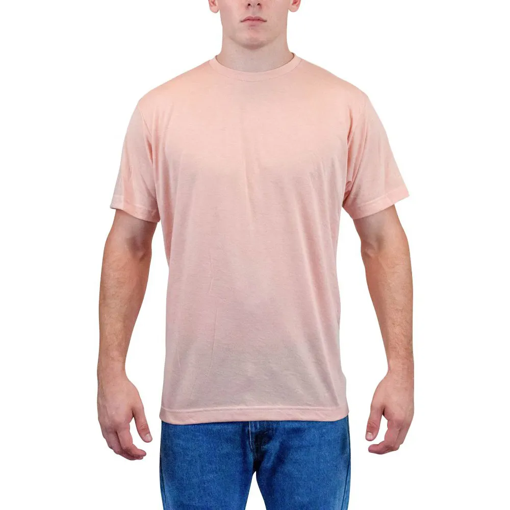 قميص حالة تنحنح الرجال Triblend تفقد فضفاضة تناسب تي شيرت قماش تي شيرت LONLINE تي شيرت مع حافة الخام
