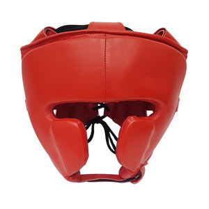 Étiquette personnalisée d'acheteur en cuir de vache protège-tête casque protège-tête de boxe pour l'entraînement à bas prix - Product Image 1