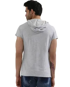 Yeni varış ucuz şık erkek kısa kollu svetşört s, kolsuz svetşört, Slim Fit kolsuz Hoodies