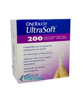 Lxescan-boîte tactile de 200 lancets pour glucomètre ultrasonique, 1 pièce