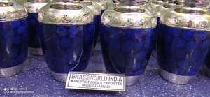 Urna Funeraria de Latón de Alta Calidad, Estilo Americano, para Cenizas Humanas Adultas, Suministros Funerarios de Brassworld India - Product Image 4