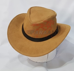 2025แทนหนังกลับคุณภาพพรีเมี่ยมสำหรับทุกเพศหมวกหนังคาวบอยสไตล์ตะวันตกรูปแบบธรรมดาสำหรับสบายๆและใช้งานกลางแจ้ง - Product Image 3