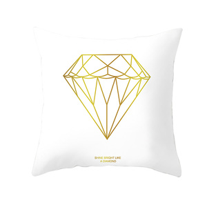 Custom Photo Printed Gilded <strong>Striped</strong> <strong>Cushion</strong> Cover Modern Square Fancy Pillow Case for Home Hotel Woven Decorative Accessory - Product Image 2