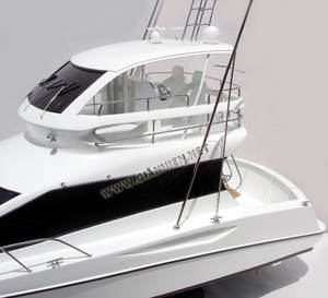 Jouet de pivotaa PONAM 35, modèle de bateau artisanal en bois, offre spéciale - Product Image 4