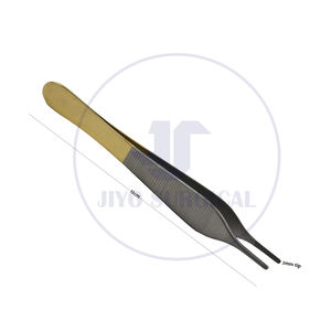 Pince à pansement Adson de qualité supérieure 12 cm en acier inoxydable Instruments chirurgicaux manuels fabriqués par des professionnels - Product Image 2