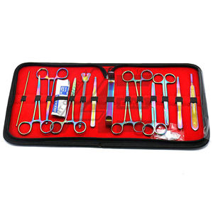 Kit de dissection manuelle avancée en acier inoxydable 2025 pour étudiants en médecine anatomie/biologie/vétérinaire/boîtier marin Scalpel CE - Product Image 5